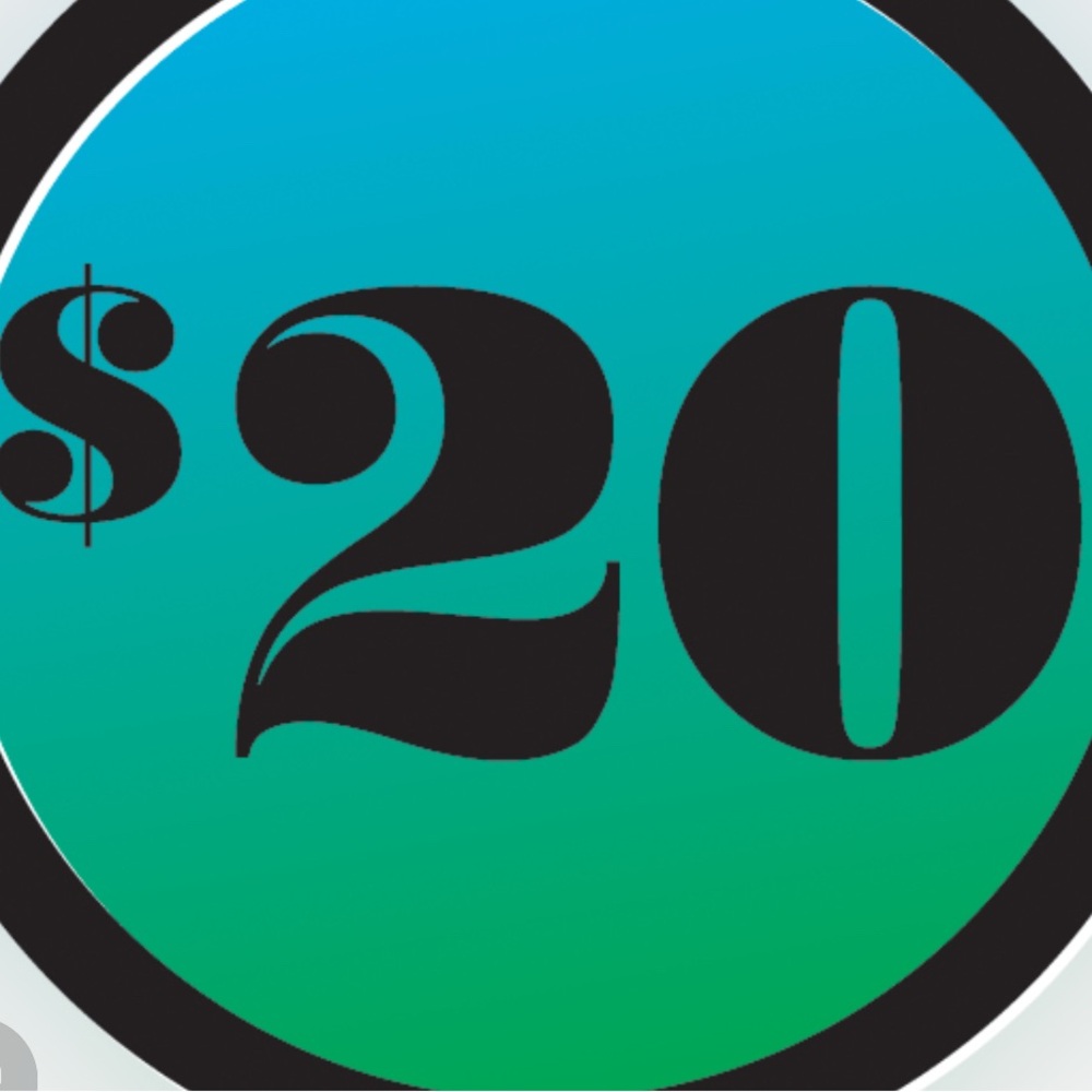 $20 listing